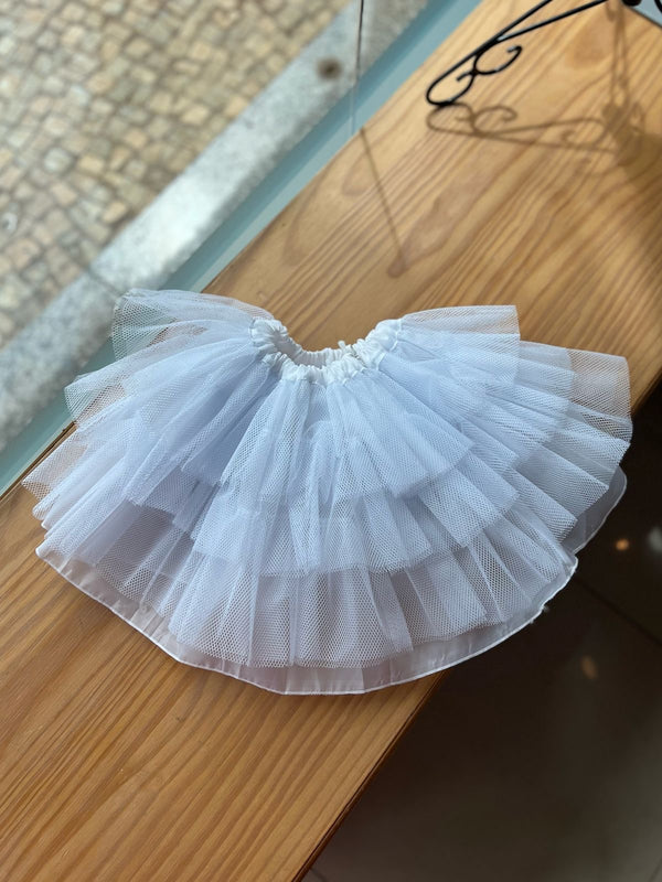 SAIA ARMAÇÃO EM TULE PARA ENCHIMENTO INTERNO DE VESTIDOS MENINA LUI BAMBINI