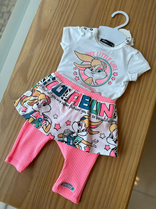 CONJUNTO BODY MC E CALCA LEGGING LOLA MENINA ANIMÊ