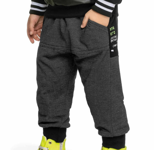 CALCA MOLETOM FLANELADA JOGGER MENINO ANGERO