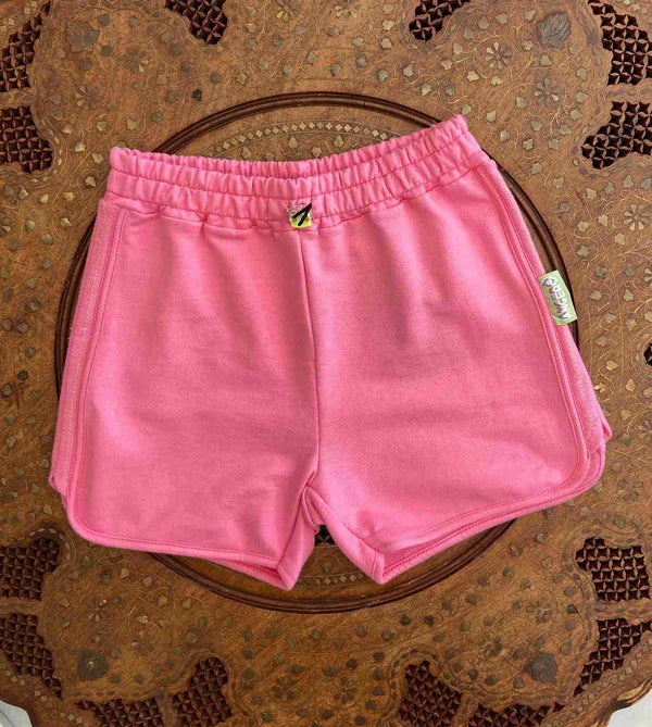 SHORT MOLETINHO COM COSTURA LATERAL E ELASTICO MENINA ANGERO