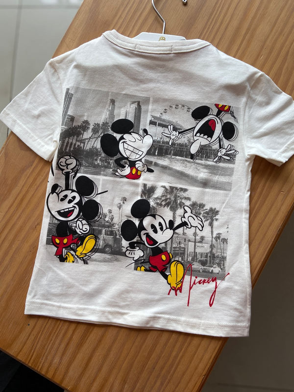 CAMISETA MANGA CURTA MICKEY VIAJANTE MENINO YOUCCIE