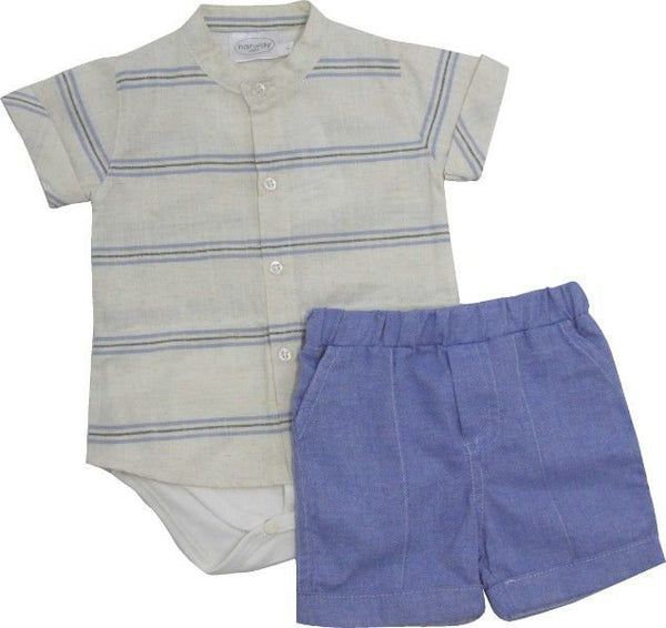 CONJUNTO BODY MC E SHORT LINHO MENINO NORUEGA