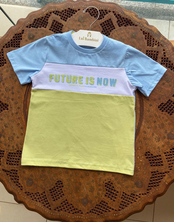 CAMISETA MANGA CURTA FUTURE IS NOW MENINO ALAKAZOO